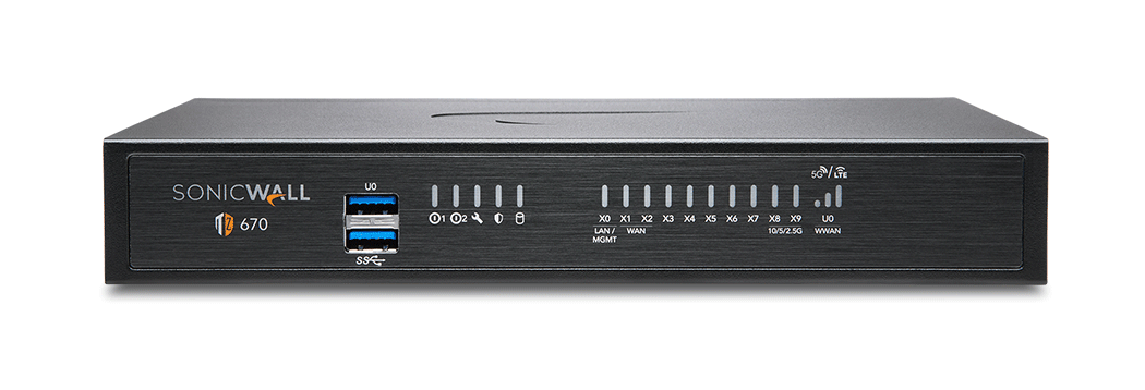SonicWall Tz670